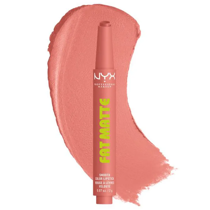 NYX Professional Makeup Fat Matte matowa pomadka do ust 02 Cashmere Cutie 2 g