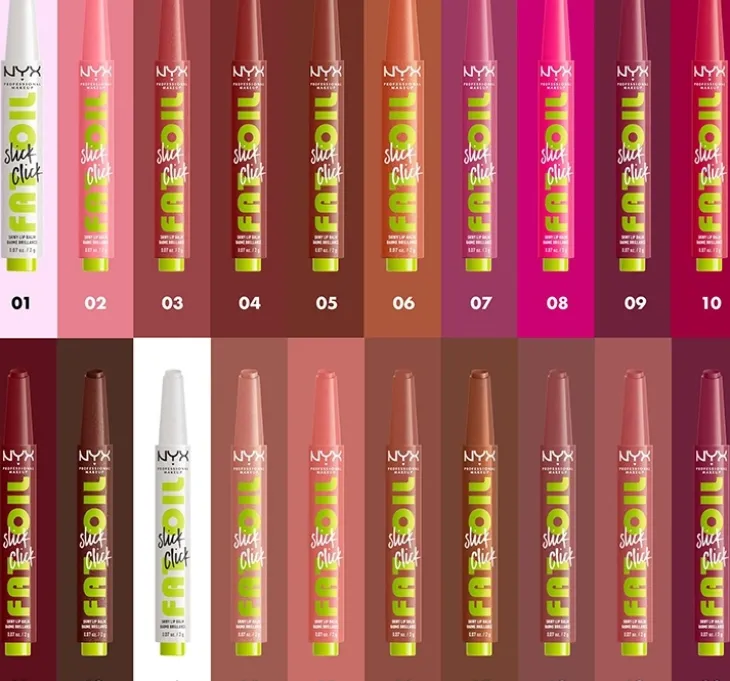 NYX Professional Makeup Fat Oil Slick Click balsam do ust 18 Profile Pic 2 g