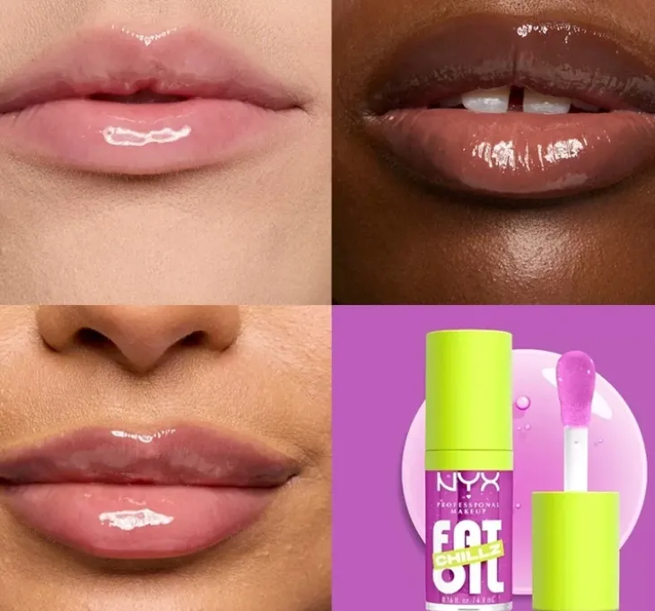 NYX Professional Makeup Fat Oil Chillz błyszczyk do ust 16 Strawberry Slush 4,8 ml