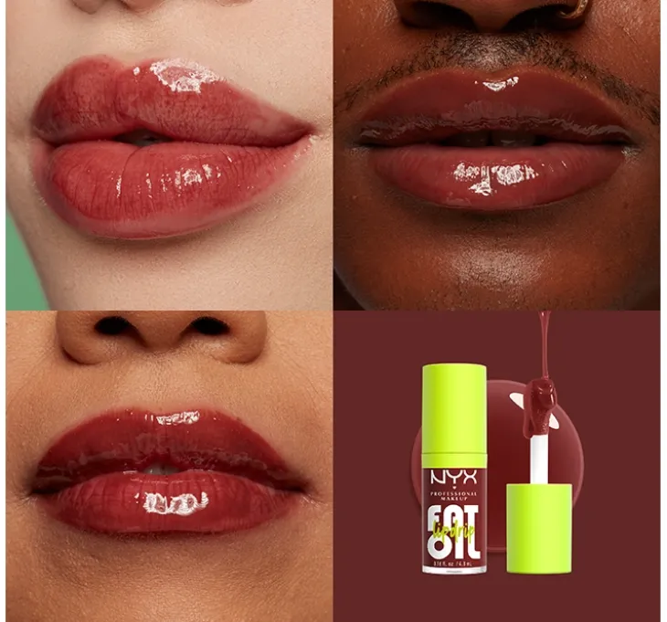 NYX Professional Makeup Fat Oil Lip Drip błyszczyk do ust 14 Inside Scoop 4,8 ml