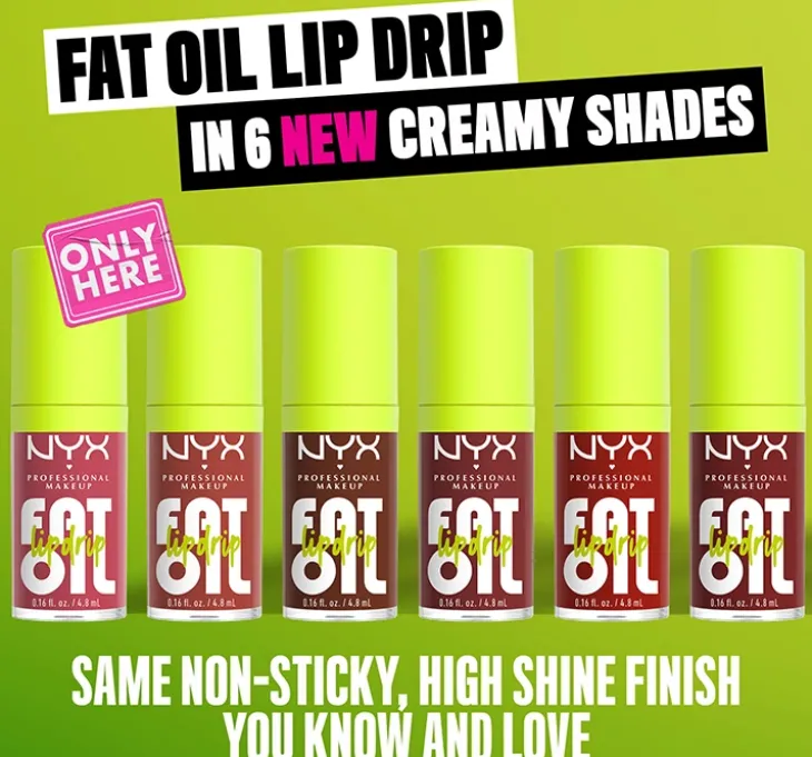 NYX Professional Makeup Fat Oil Lip Drip błyszczyk do ust 14 Inside Scoop 4,8 ml
