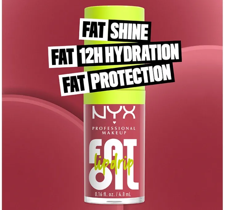 NYX Professional Makeup Fat Oil Lip Drip błyszczyk do ust 09 Chillin' Like a Villain 4,8 ml