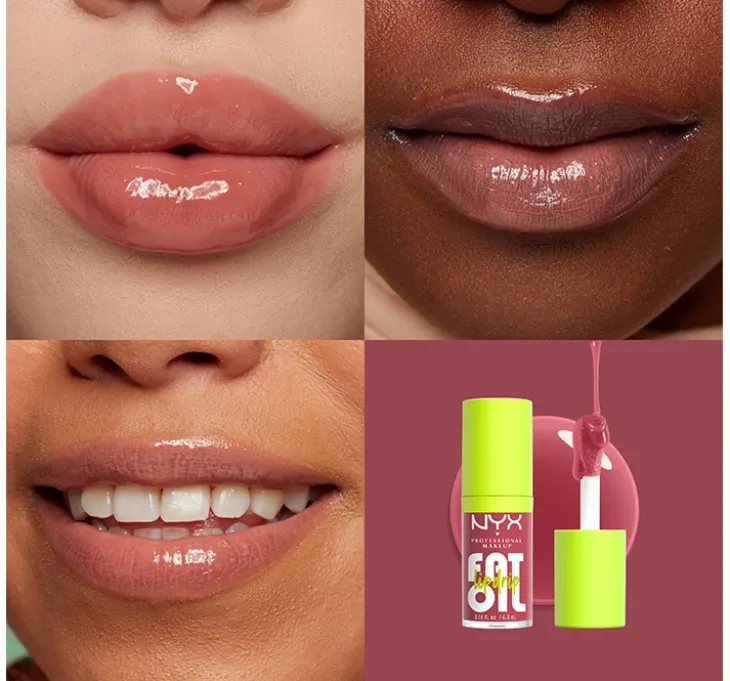 NYX Professional Makeup Fat Oil Lip Drip błyszczyk do ust 09 Chillin' Like a Villain 4,8 ml