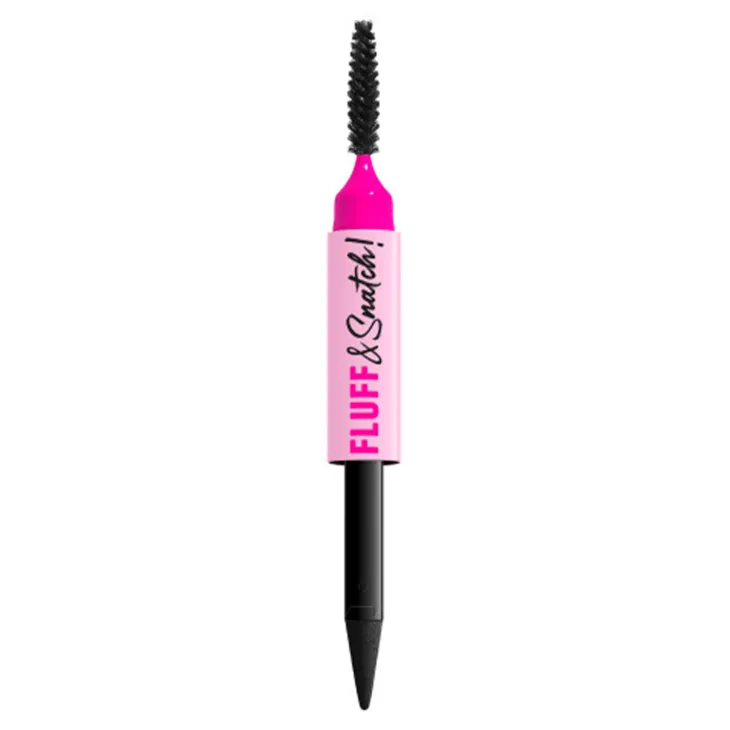 NYX Professional Makeup Fluff & Snatch Brow Powder Pen pudrowy pisak do brwi 08 Black 1 g
