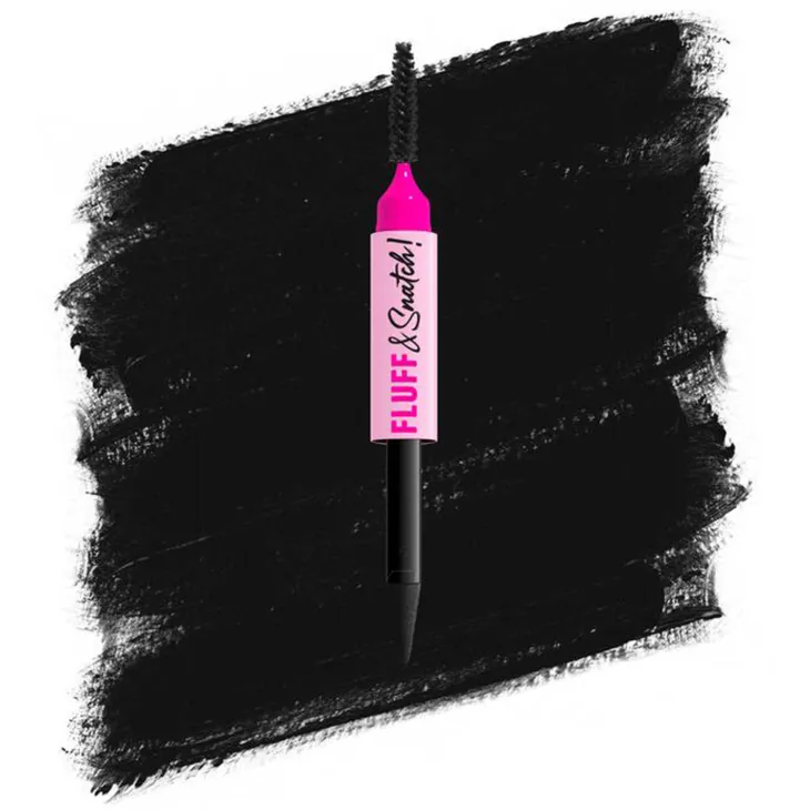 NYX Professional Makeup Fluff & Snatch Brow Powder Pen pudrowy pisak do brwi 08 Black 1 g