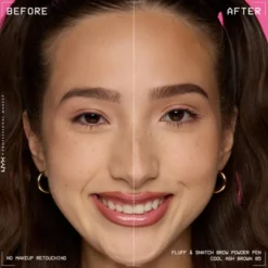 NYX Professional Makeup Fluff & Snatch Brow Powder Pen pudrowy pisak do brwi 05 Cool Ash Brown 1 g