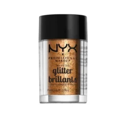 NYX Professional Makeup Glitter Brillants brokat do twarzy i ciała 08 Brown 2,5 g
