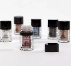 NYX Professional Makeup Glitter Brillants brokat do twarzy i ciała 08 Brown 2,5 g