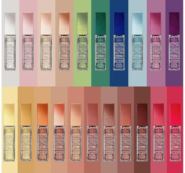 NYX Professional Makeup Glow Shots błyszczący cień do powiek 16 Six Figs 7,5 ml