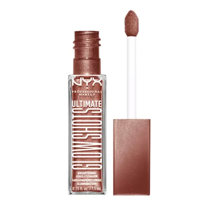 NYX Professional Makeup Glow Shots błyszczący cień do powiek 09 Mango Moment 7,5 ml