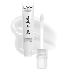 NYX Professional Makeup Jelly Job błyszczyk do ust o szklanym połysku 01 Just Jelly 7,5 ml