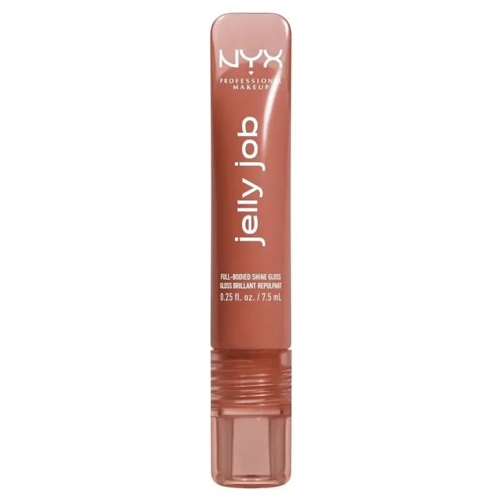 NYX Professional Makeup Jelly Job błyszczyk do ust o szklanym połysku 04 Toast n' Jelly 7,5 ml