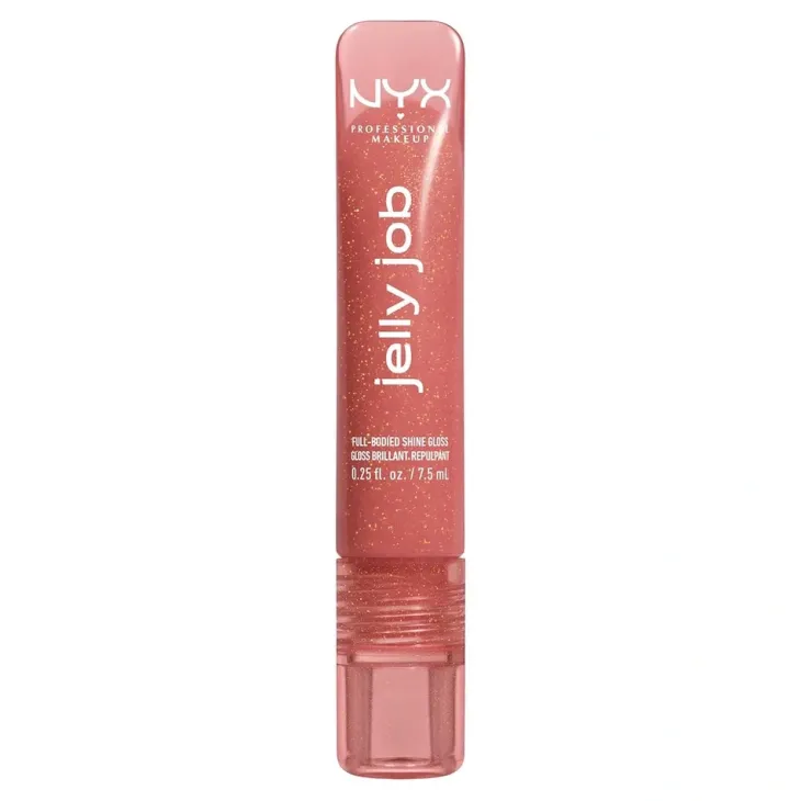 NYX Professional Makeup Jelly Job błyszczyk do ust o szklanym połysku 05 Honey It's Jelly 7,5 ml