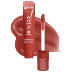 NYX Professional Makeup Jelly Job błyszczyk do ust o szklanym połysku 06 Jelly Filled 7,5 ml