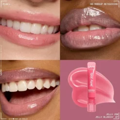 NYX Professional Makeup Jelly Job błyszczyk do ust o szklanym połysku 07 Jelly Blushin 7,5 ml