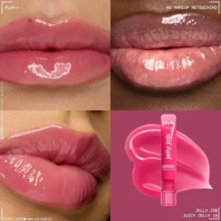 NYX Professional Makeup Jelly Job błyszczyk do ust o szklanym połysku 10 Juicy Jelly 7,5 ml