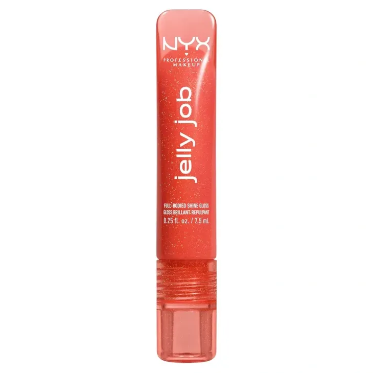 NYX Professional Makeup Jelly Job błyszczyk do ust o szklanym połysku 12 Jelly Sqeeze 7,5 ml