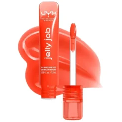 NYX Professional Makeup Jelly Job błyszczyk do ust o szklanym połysku 13 Orange Ya Jelly 7,5 ml