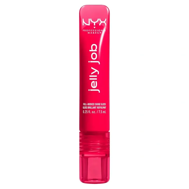 NYX Professional Makeup Jelly Job błyszczyk do ust o szklanym połysku 14 Cherry Jelly 7,5 ml