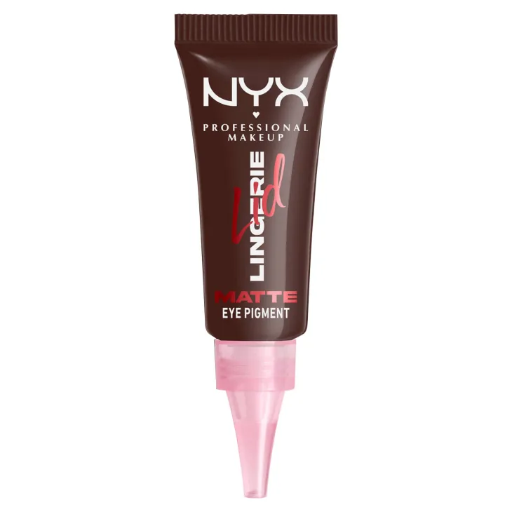 NYX Professional Makeup Lid Lingerie Matte matowy cień w płynie 06 Mocha Mesh 6 ml