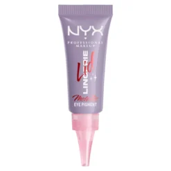 NYX Professional Makeup Lid Lingerie Metallic brokatowy cień w płynie 10 Lacy Lilac 6 ml