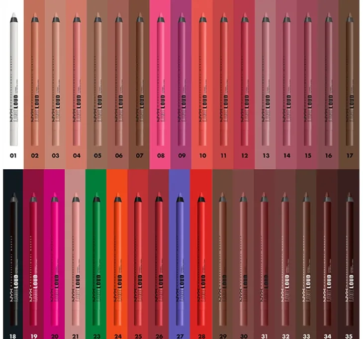 NYX Professional Makeup Line Loud Lip Pencil konturówka do ust 35 No Wine-Ing 1,2 g