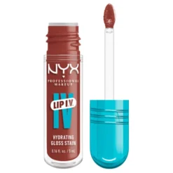 NYX Professional Makeup Lip IV Hydrating Gloss Serum pigmentujący błyszczyk do ust 18 Drippin' Nude 5 ml