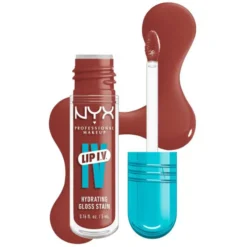 NYX Professional Makeup Lip IV Hydrating Gloss Serum pigmentujący błyszczyk do ust 18 Drippin' Nude 5 ml
