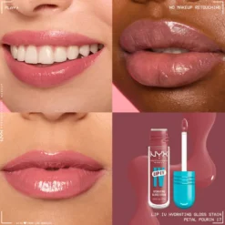 NYX Professional Makeup Lip IV Hydrating Gloss Serum pigmentujący błyszczyk do ust 17 Petal Pourin' 5 ml