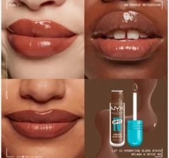 NYX Professional Makeup Lip IV Hydrating Gloss Serum pigmentujący błyszczyk do ust 03 Splash'n Spice 5 ml