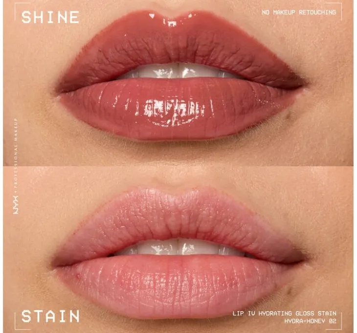 NYX Professional Makeup Lip IV Hydrating Gloss Serum pigmentujący błyszczyk do ust 02 Hydra-Honey 5 ml