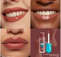 NYX Professional Makeup Lip IV Hydrating Gloss Serum pigmentujący błyszczyk do ust 02 Hydra-Honey 5 ml