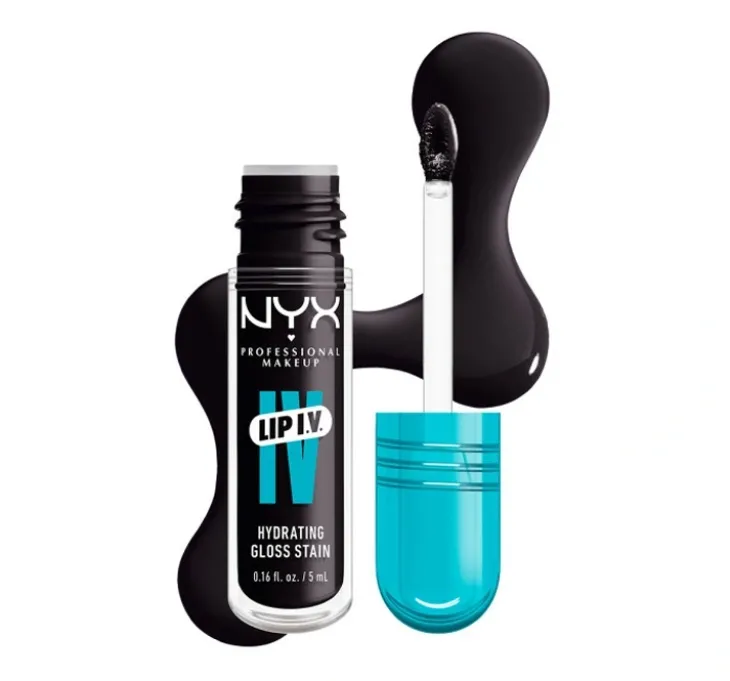 NYX Professional Makeup Lip IV Hydrating Gloss Serum pigmentujący błyszczyk do ust 16 Grape Gushin' 5 ml
