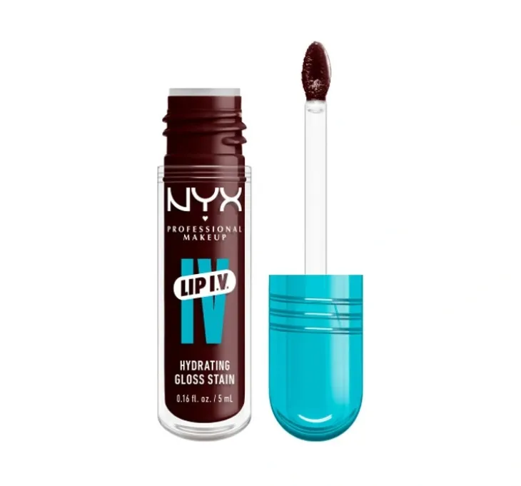 NYX Professional Makeup Lip IV Hydrating Gloss Serum pigmentujący błyszczyk do ust 15 Water 'Bout Wine? 5 ml