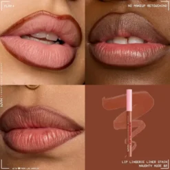 NYX Professional Makeup Lip Lingerie wodoodporna konturówka do ust z tintem 02 Naughty Nude 1 ml