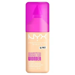 NYX Professional Makeup Make 'Em Wonder lekki podkład matujący do twarzy 01 Pale 30 ml