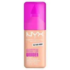 NYX Professional Makeup Make 'Em Wonder lekki podkład matujący do twarzy 05 Fair Ivory 30 ml