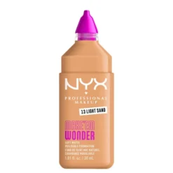 NYX Professional Makeup Make 'Em Wonder lekki podkład matujący do twarzy 13 Light Sand 30 ml