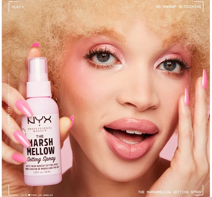 NYX Professional Makeup Marshmellow spray utrwalający makijaż 60 ml