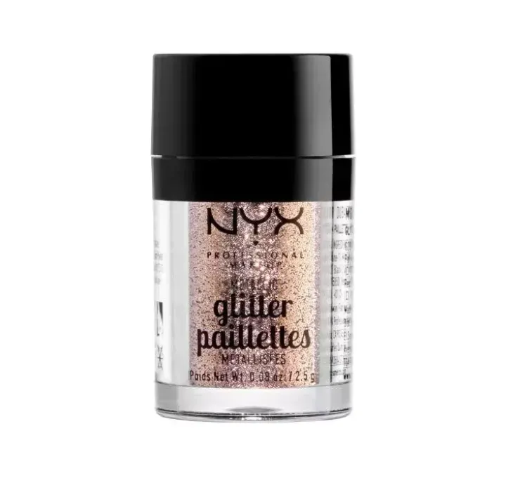 NYX Professional Makeup Metallic Glitter brokat 04 Goldstone 2,5 g