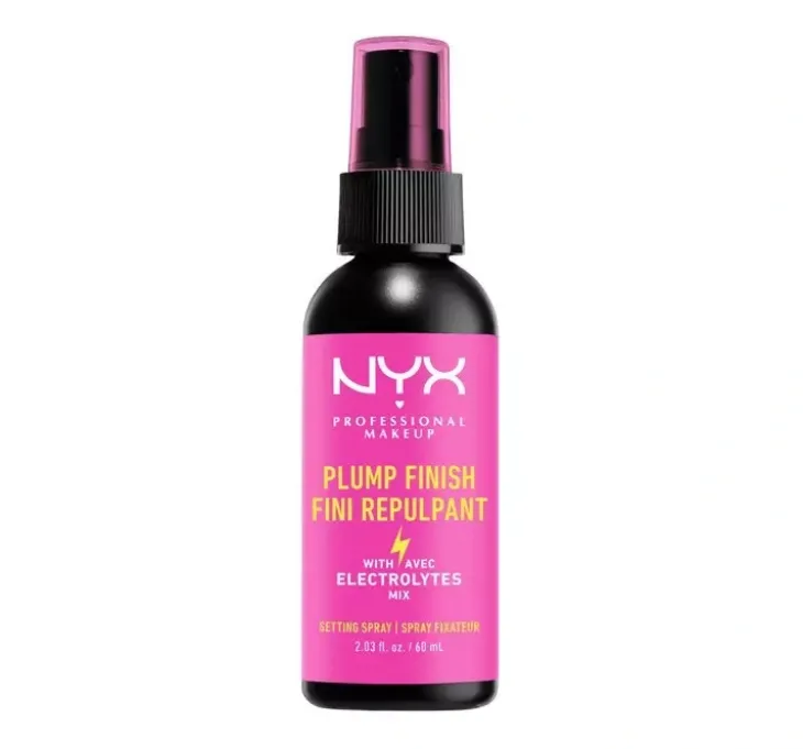 NYX Professional Makeup Plump Right Back spray utrwalający makijaż 60 ml