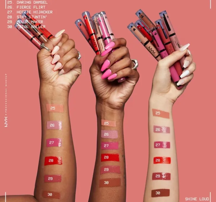 NYX Professional Makeup Shine Loud płynna pomadka do ust 29 Movie Maker 6,8 ml