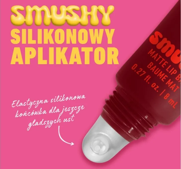 NYX Professional Makeup Smushy balsam do ust o matowym wykończeniu 08 Smudge Fudge 8 ml