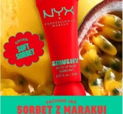 NYX Professional Makeup Smushy balsam do ust o matowym wykończeniu 09 Soft Sorbet 8 ml