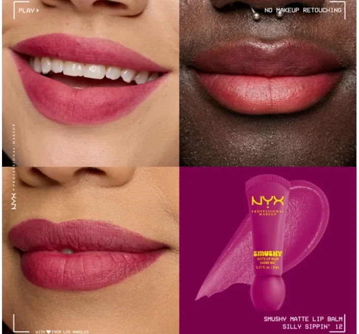 NYX Professional Makeup Smushy balsam do ust o matowym wykończeniu 12 Silly Sippin' 8 ml