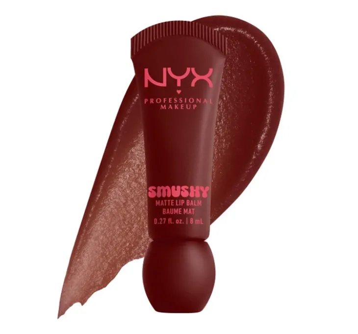 NYX Professional Makeup Smushy balsam do ust o matowym wykończeniu 08 Smudge Fudge 8 ml