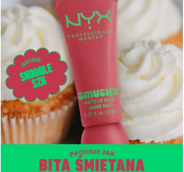 NYX Professional Makeup Smushy balsam do ust o matowym wykończeniu 05 Snuggle Szn 8 ml