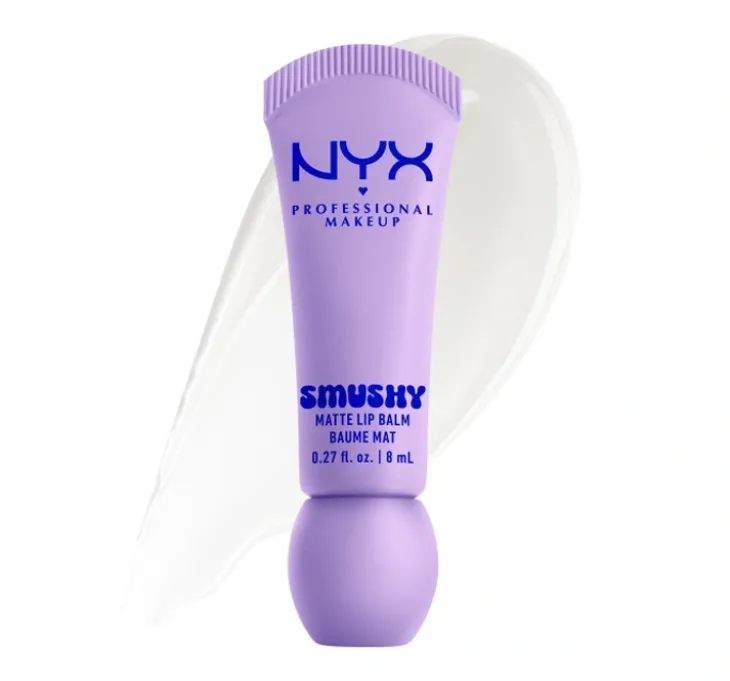 NYX Professional Makeup Smushy balsam do ust o matowym wykończeniu 01 Sugar Smush 8 ml