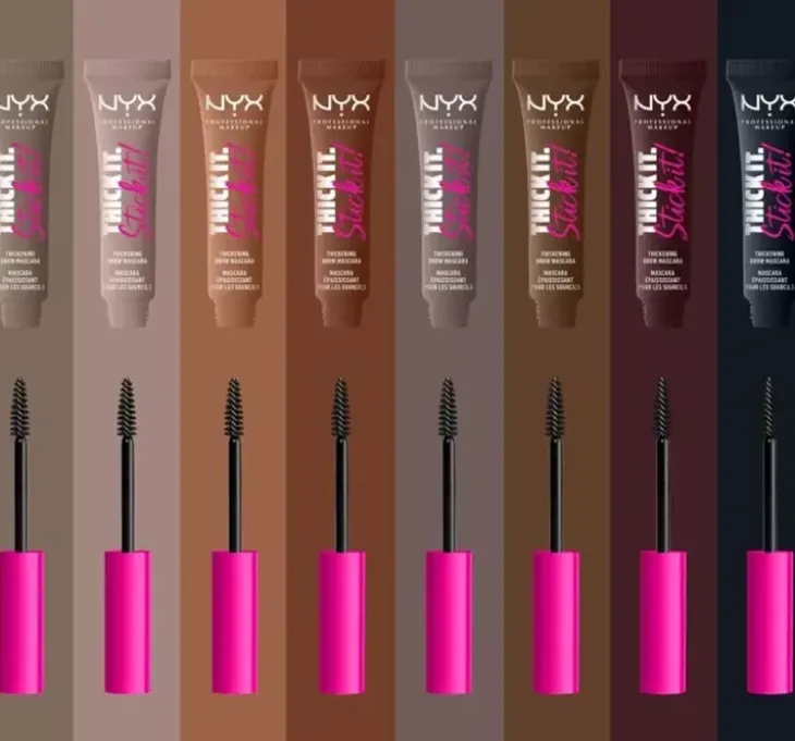 NYX Professional Makeup Thick It Stick It brow mascara tusz do brwi 05 Cool Ash Brown 7 ml