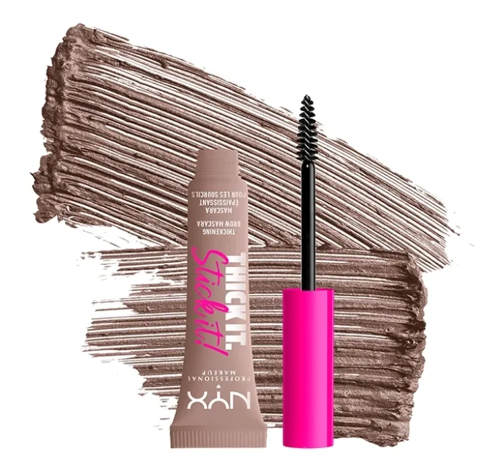 NYX Professional Makeup Thick It Stick It brow mascara tusz do brwi 05 Cool Ash Brown 7 ml